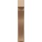 Ekena Millwork 7 1/2-in W x 36-in D x 40-in H Funston Block Rough Cedar Woodgrain TimberThane Outlooker, Primed Tan OUTUR075X36X40FST44RCPR - alternate 3